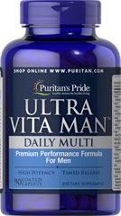 Ultra Man - Multivitamin  (Timed Release) 90 Tablets