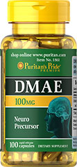 DMAE 100 mg 100 Capsules